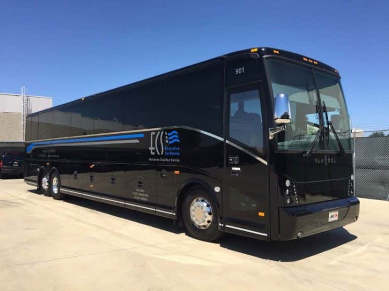 56 Passenger Coach Bus Transportation | ECS Transportation Group